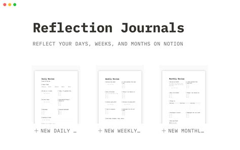Notion Daily Reflection Template
